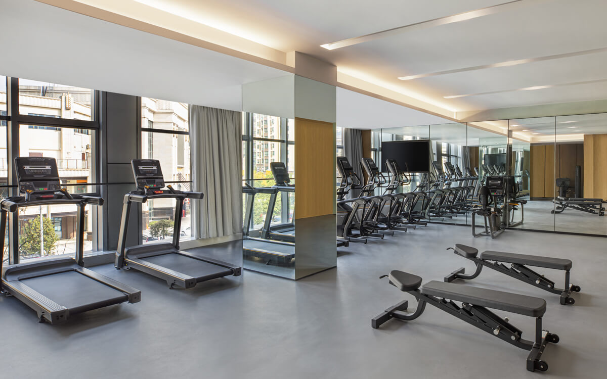 Centro de gimnasio de hoteles
