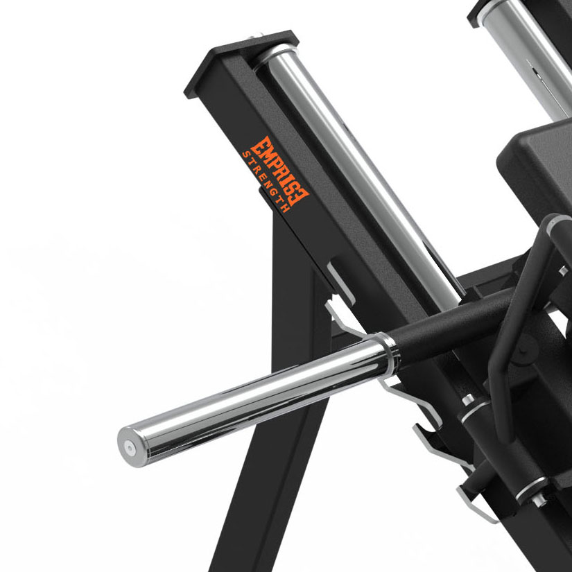 BG2M28 35 grados Hack Squat (tránsito por polea)